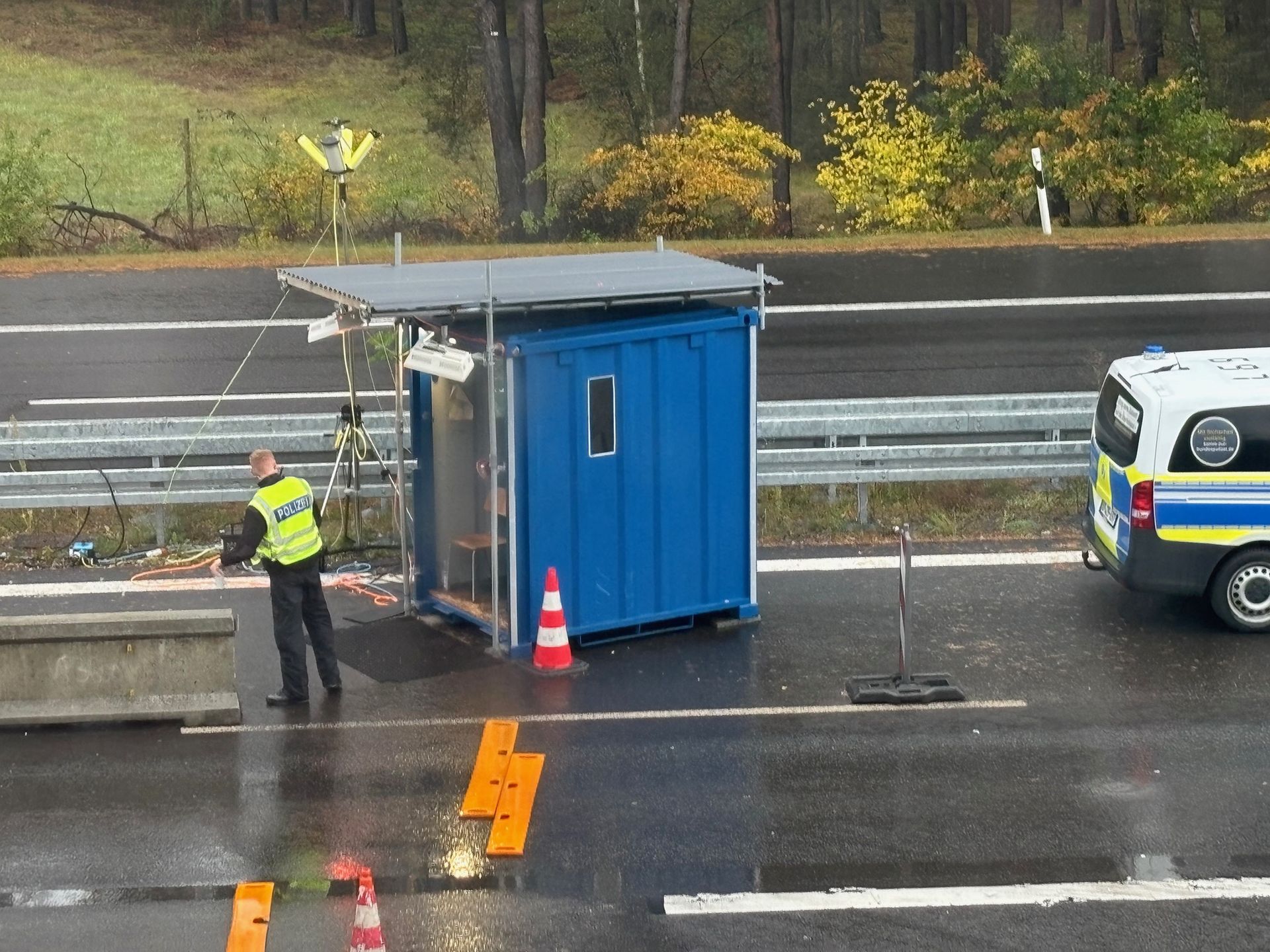 Granica polsko-niemiecka w rejonie Forst