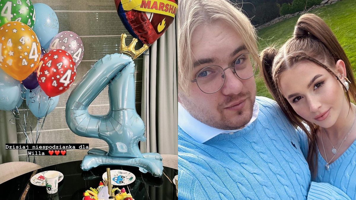 Kevin Mglej zorganizował przyjęcie dla syna. Ukochany Roksany Węgiel nagrał reakcję malca