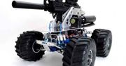 Pojazd RC z karabinem do paintballa (wideo)