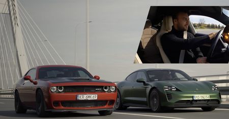 Test wideo: Porsche Taycan 4S - nie boi się nawet Hellcata!