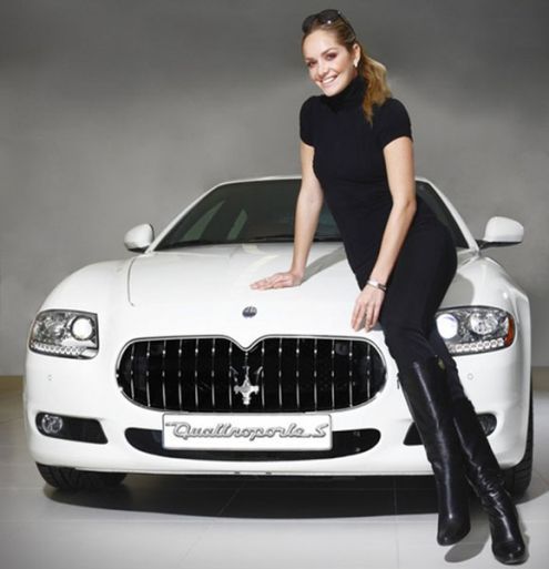 Miss Świata i... Maserati Quattroporte