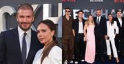 David i Victoria Beckhamowie LANSUJĄ SIĘ z całą rodziną na premierze serialu o piłkarzu. Wpadło też klika gwiazd (ZDJĘCIA)