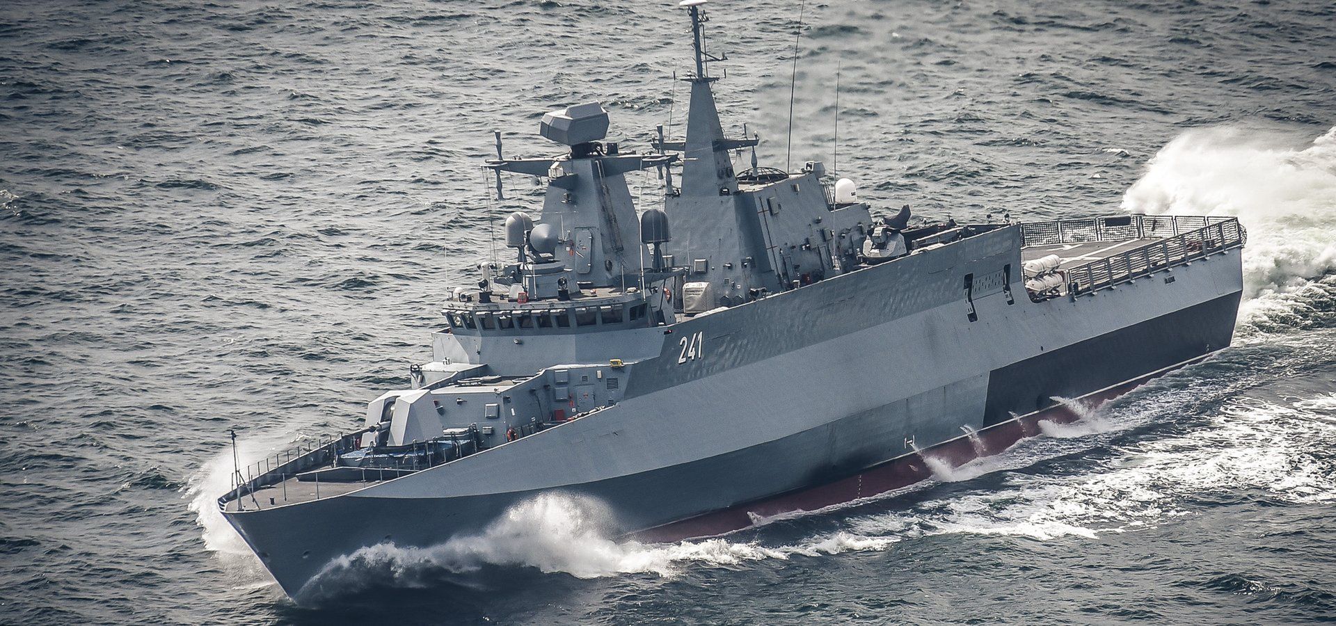 ORP Ślązak wyszedł w morze. Jedyna polska korweta przez cały czas bez uzbrojenia