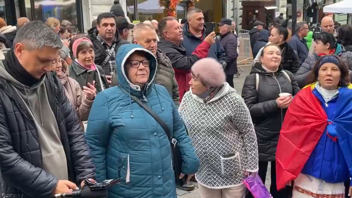 Nagranie spod ambasady Mołdawii