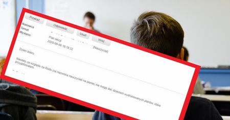 Dzieci nie dostaną planu lekcji. Szkoła zasłania się... RODO