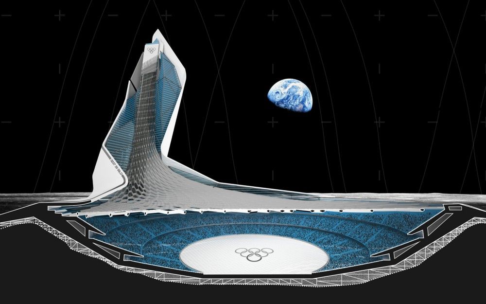 Jak wyglądałby stadion na Księżycu? 2
