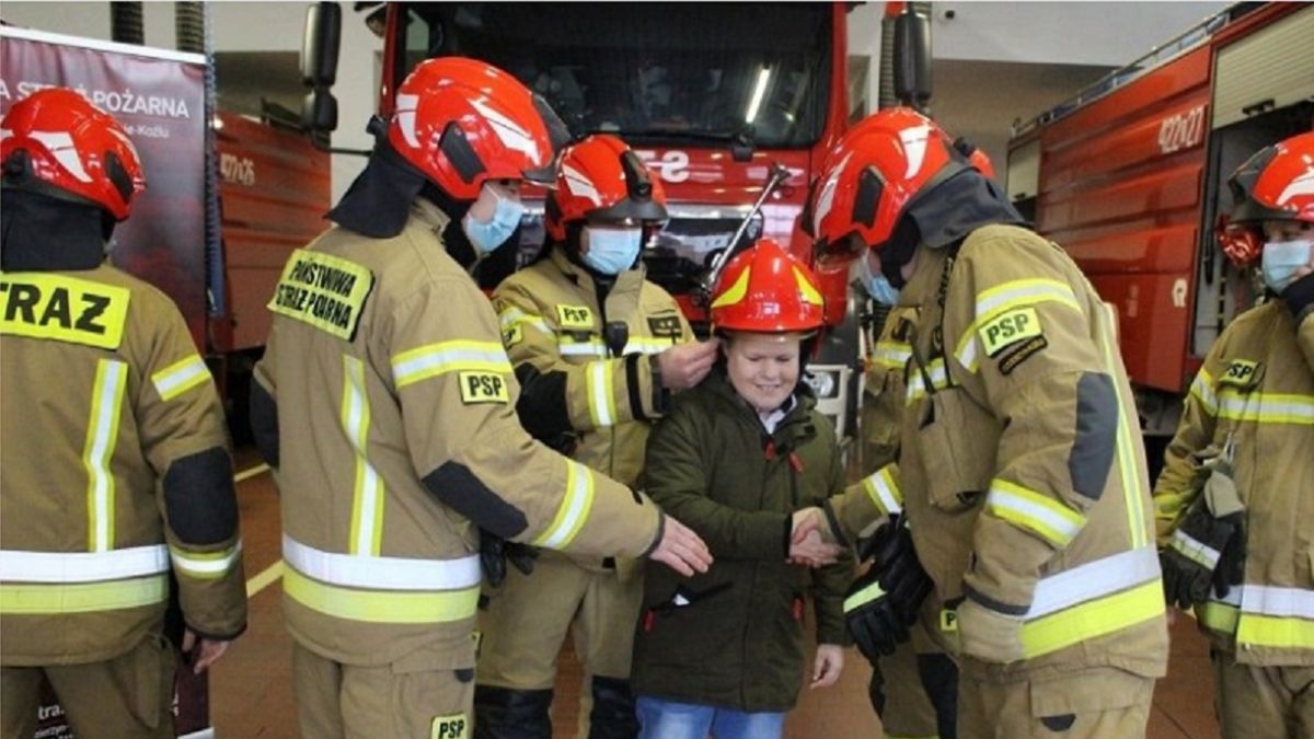 12-latek uratował swoją mamę. Strażacy byli dumni