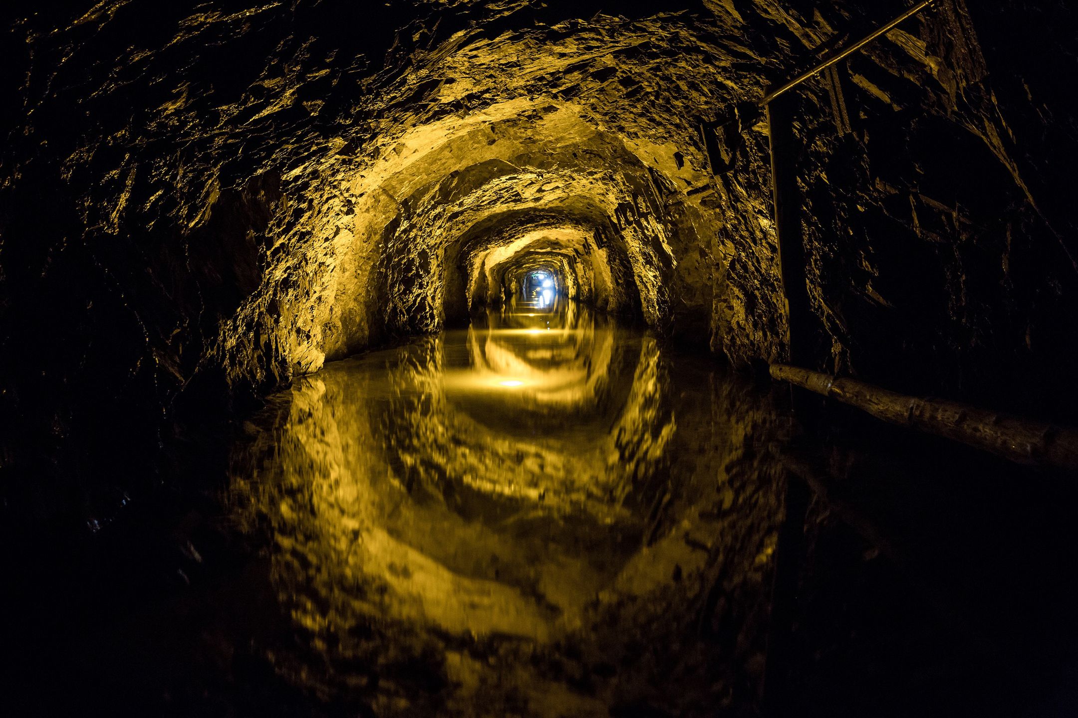 Złoty tunel. Kopalnia Złota Złoty Stok