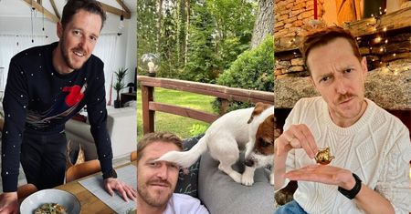 Damian Michałowski zamienił warszawski apartament na dom w lesie. Tak mieszka prezenter "Dzień Dobry TVN" (ZDJĘCIA)