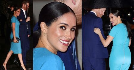 Meghan Markle i "po prostu Harry" wypełniają OSTATNIE OBOWIĄZKI w deszczowym Londynie (ZDJĘCIA)