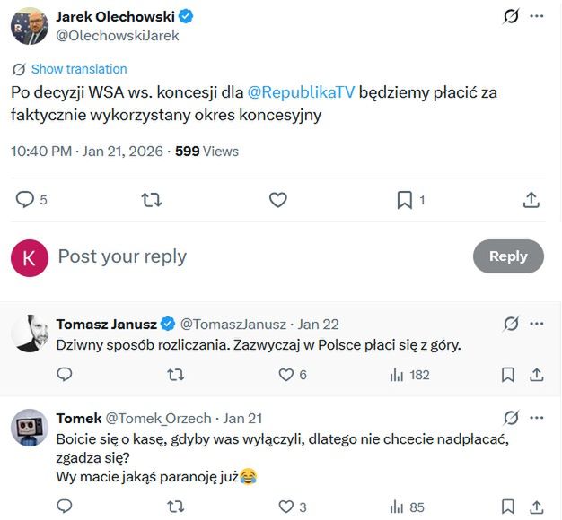 Co dalej z koncesją dla TV Republika?