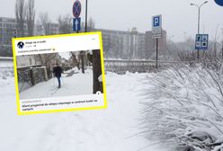 Łodzianin pojechał po mięso na nartach. "Ekspedientka się zdziwiła"