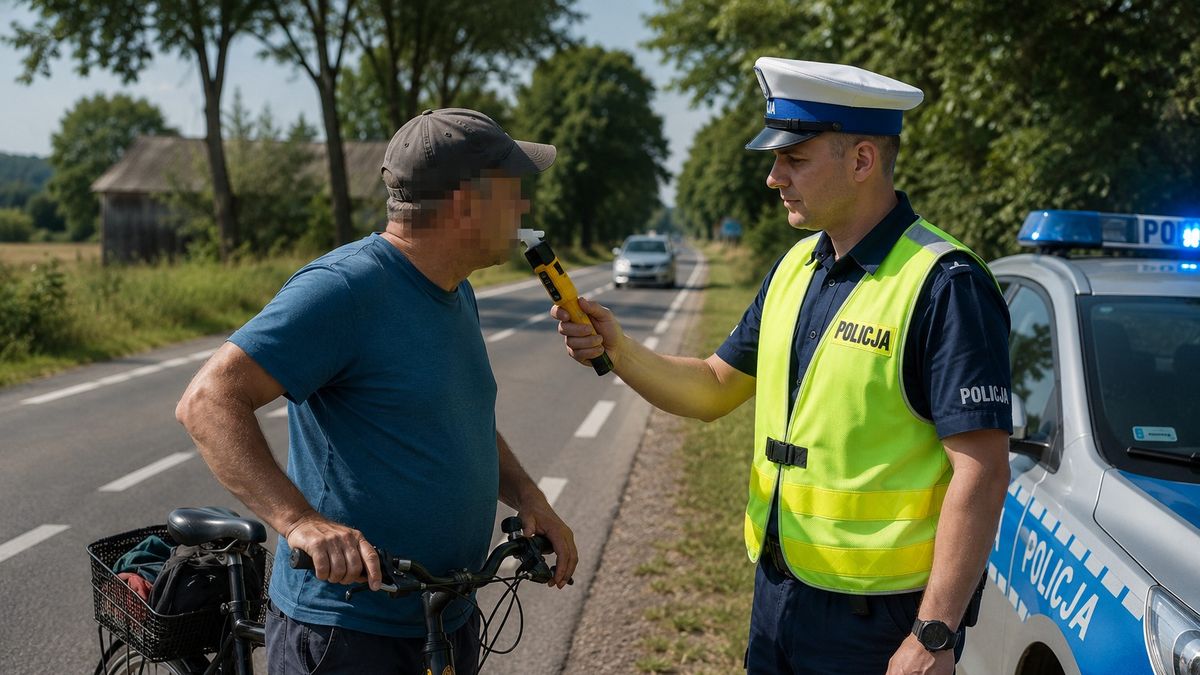 Aż 16 nietrzeźwych rowerzystów w jeden dzień. Policja nie kryje 