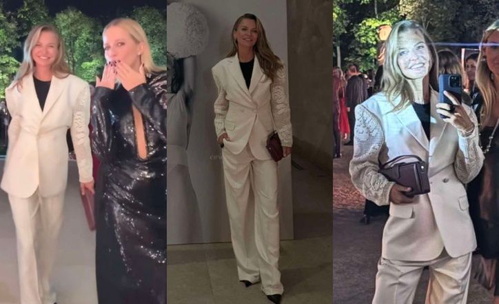 Anna Lewandowska na evencie Vogue September Issue