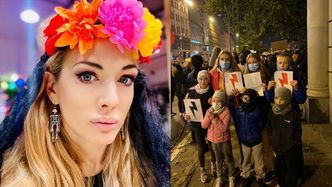 Izabella Łukomska-Pyżalska wspiera protest kobiet swoim NAGIM, CIĄŻOWYM ZDJĘCIEM: "Moje ciało, mój wybór!" (FOTO)
