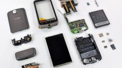 Google Nexus One w częściach [zdjęcia] 1