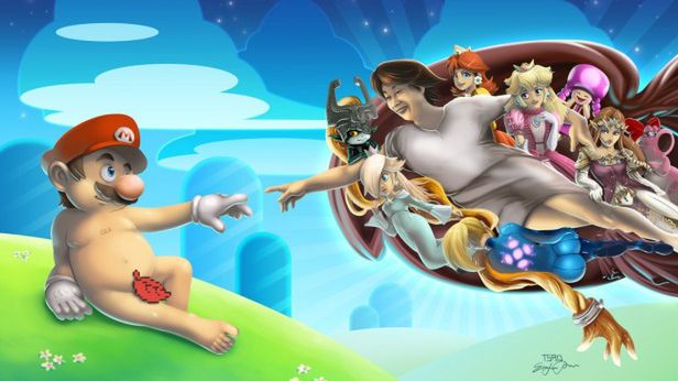 Mario - największy bluźnierca w świecie gier 1
