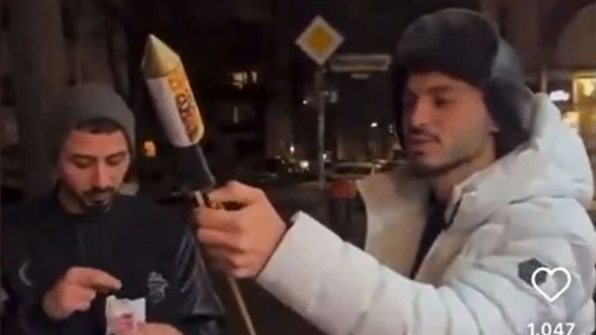 Arab strzelał fajerwerkami po oknach