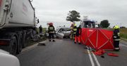 Płońsk. Wypadek na DK 7. Nie żyje kobieta, troje dzieci rannych