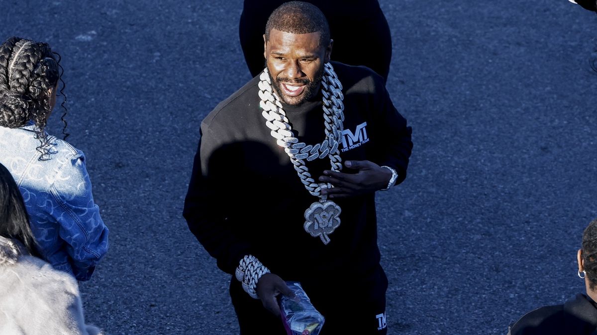 Na zdjęciu: Floyd Mayweather Jr.