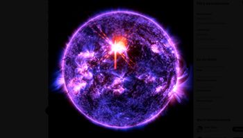 Potężny rozbłysk klasy X4.2 na Słońcu. Zakłócenia nad Afryką i Europą