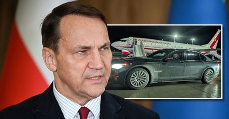 Awantura o brudną limuzynę dla Nawrockiego. Sikorski zabrał głos