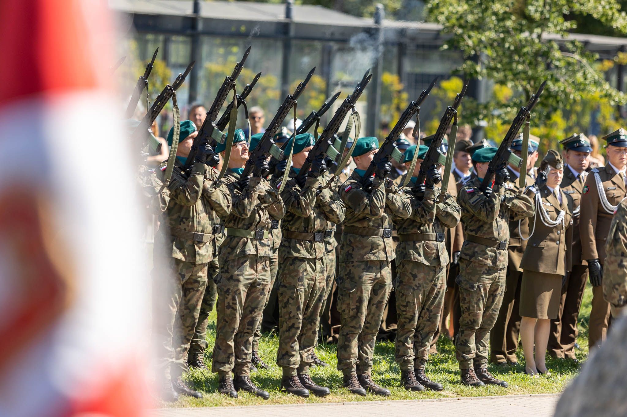 Obchody Święta Wojska Polskiego w Toruniu.