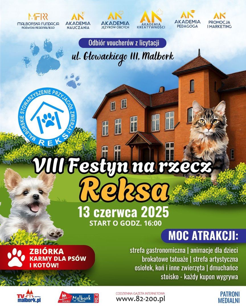 Kolejny Festyn na rzecz Reksa w Malborku