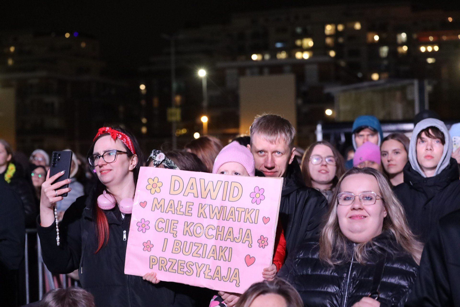 Oskar Cyms i Dawid Kwiatkowski na urodzinach Silesia City Center w Katowicach