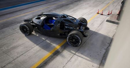 Bugatti Bolide pozuje nago. To arcydzieło inżynierii