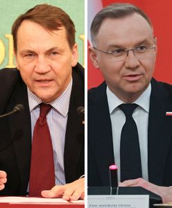 Ostry wpis Sikorskiego. Uderza w Dudę. "Bardziej kompetentny"