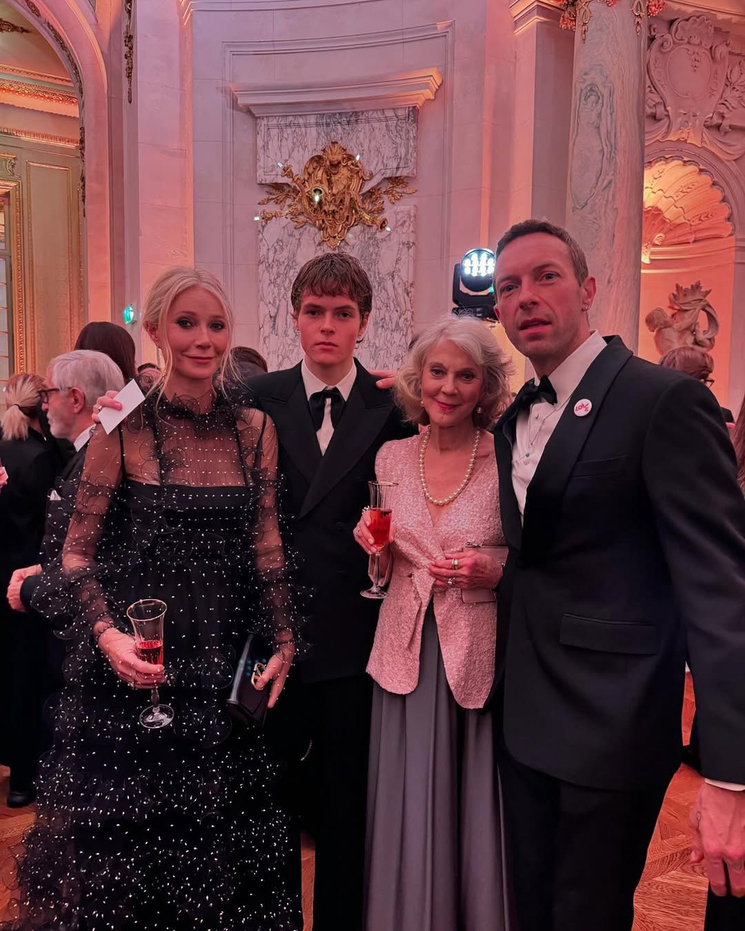 Gwyneth Paltrow i Chris Martin z synem