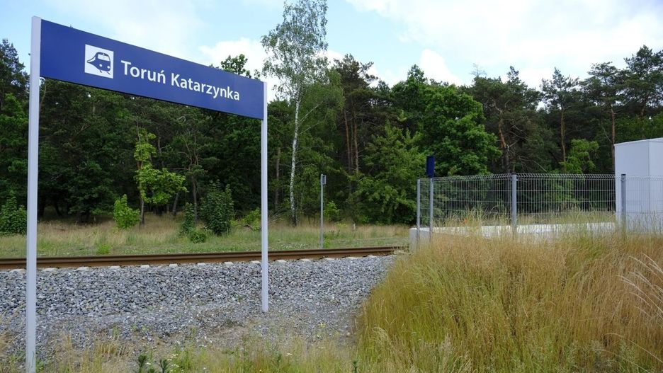 Przystanek kolejowy Toruń Katarzynka