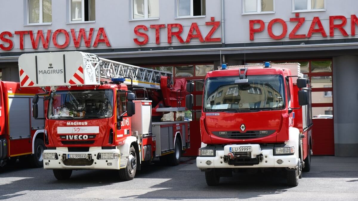 woży strażackie państwowej straży pożarnej w lublinie