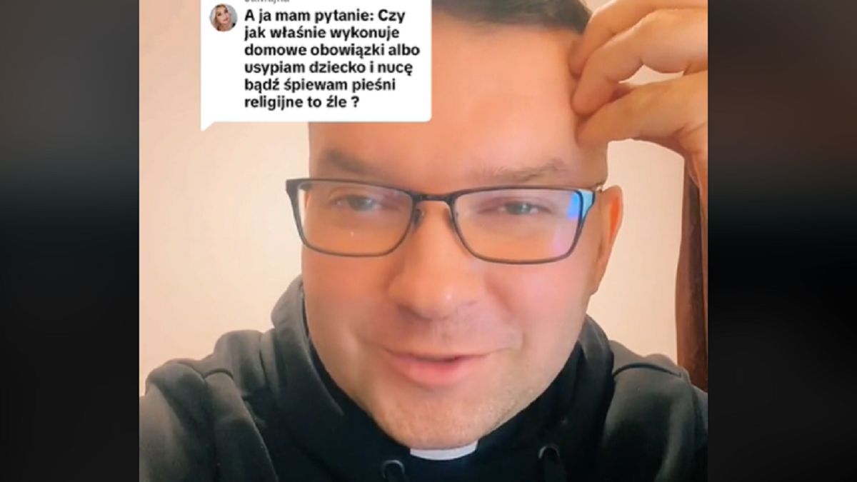Śpiewasz pieśni religijne podczas tych czynności? Ksiądz nie ma wątpliwości. 