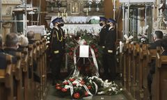 Roztoka. Pogrzeb Macieja Aleksiuka. Rozdzierające słowa matki młodego piłkarza