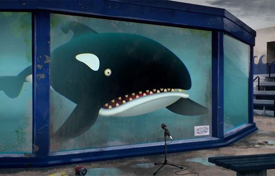 Więzione zwierzęta opowiadają o swoim cierpieniu głosami ludzi z czasów lockdownu