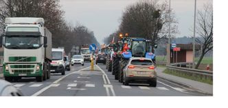 Protest rolników. Sprawdź, gdzie wystąpią utrudnienia