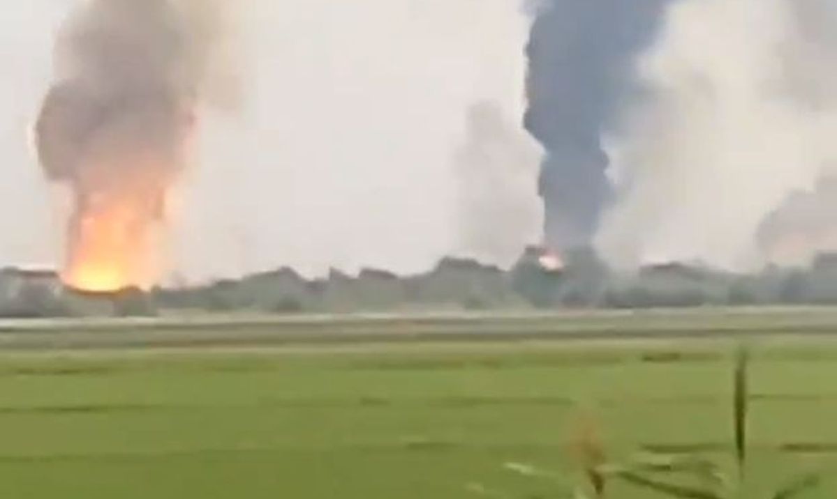 Eksplozje w rosyjskiej bazie na Krymie.