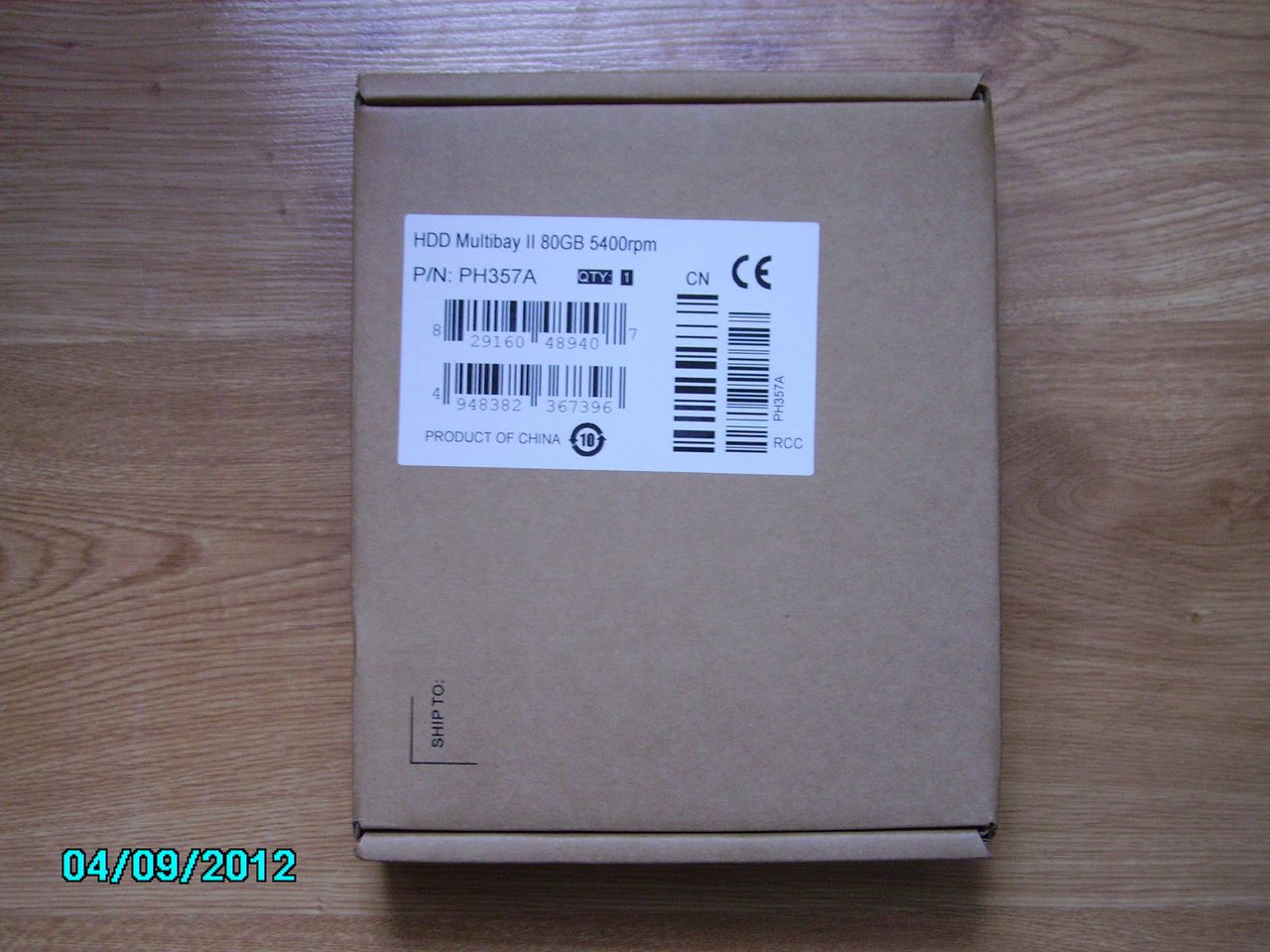 HDD Multibay II 80GB 5400rpm w oryginalnym opakowaniu