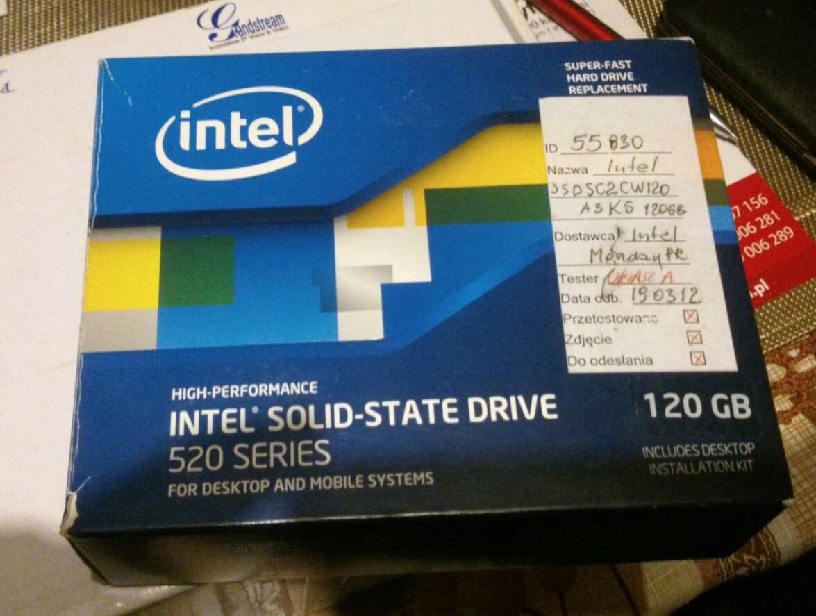 Intel SSD 520 120 GB