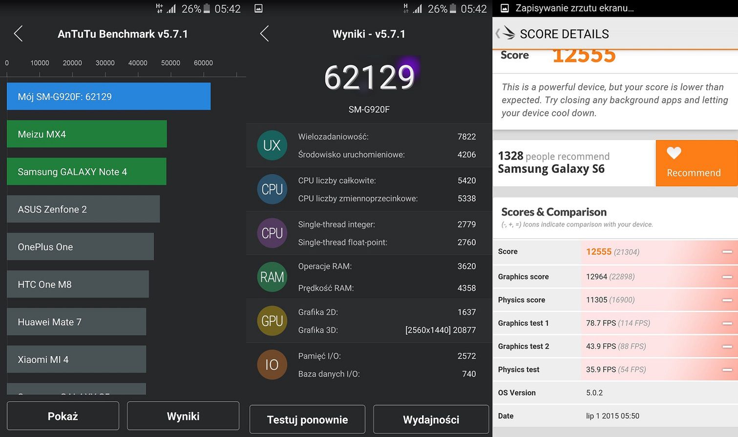Test Samsunga Galaxy S6 – szaleństwo QuadHD i siła ośmiu rdzeni 12
