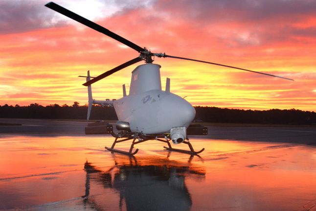 Northrop Grumman Transformational Fire Scout Vertical Takeoff and Landing Tactical Unmanned Aerial Vehicle MQ-8B