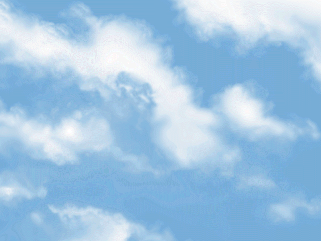 Chmura - charakterysytczna tepeta Windows 95