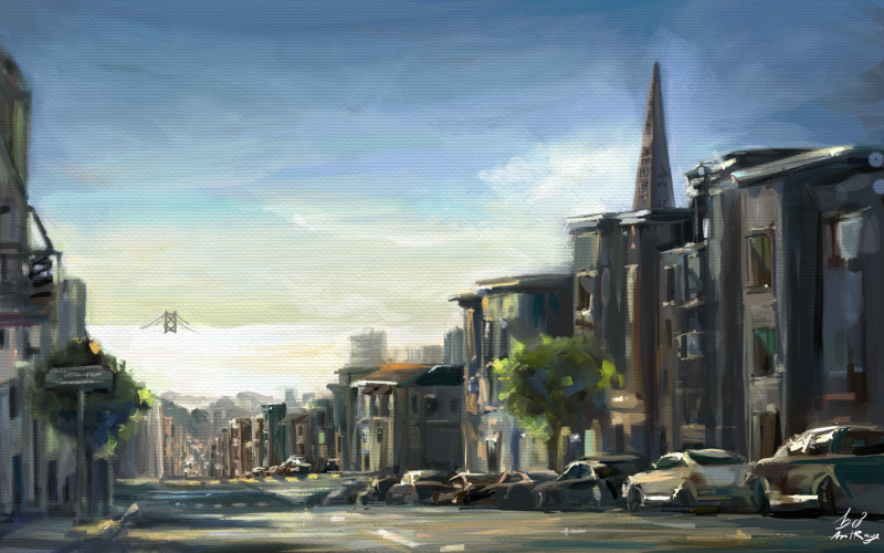 Bo Paweena, ArtRage dla Androida, farby olejne