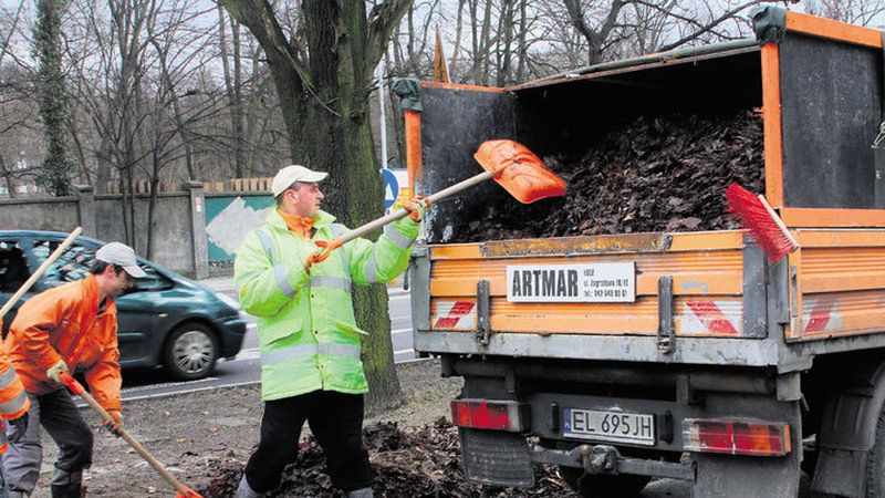 Brygada z firmy Artmar na ul. Krzemienickiej