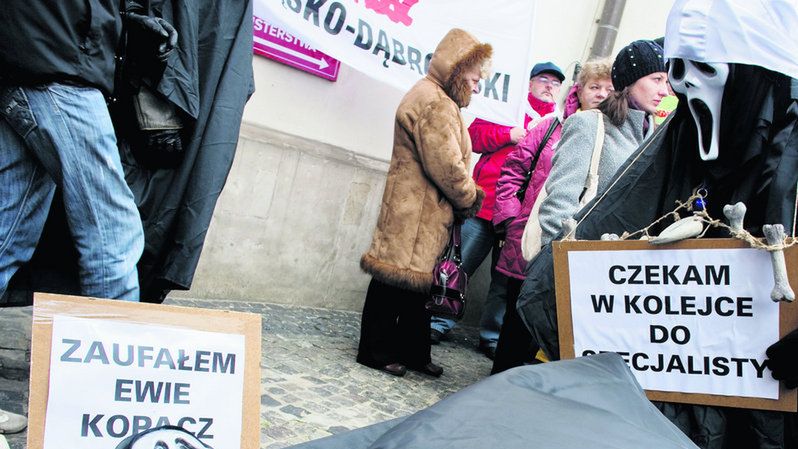 Wczorajsza pikieta w stolicy robiła mocne wrażenie.