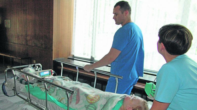 Trzyletni Adrian Orłowicz poparzył się "Kretem" w stargardzkim hipermarkecie