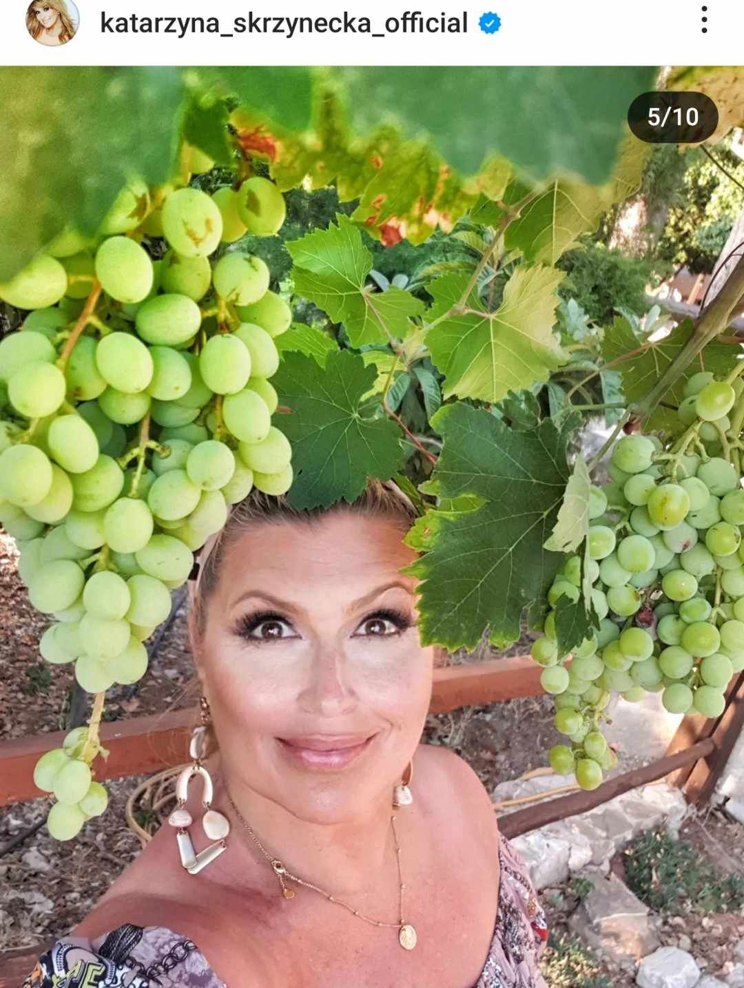 Kasia Skrzynecka z rodziną na Cyprze