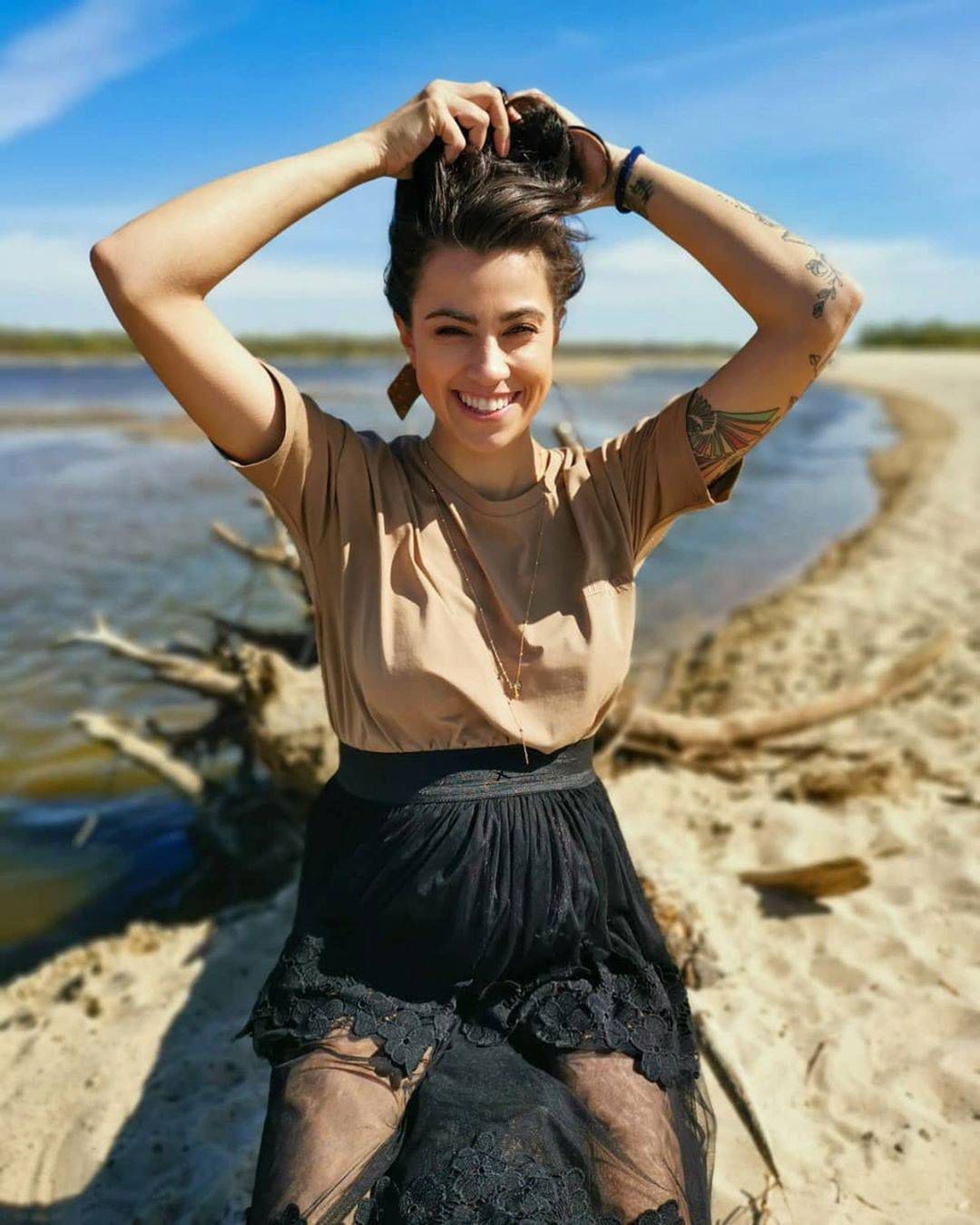 Maja Hyży ciążowy brzuszek